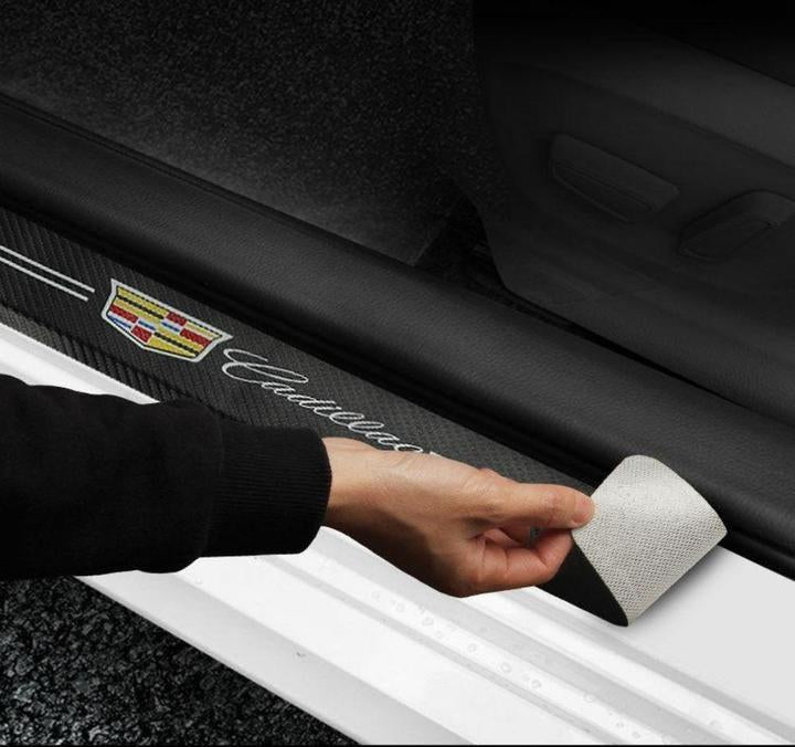 Adesivos de Carbono Para Portas de Carro - Adesivos Automotivos Cadillac