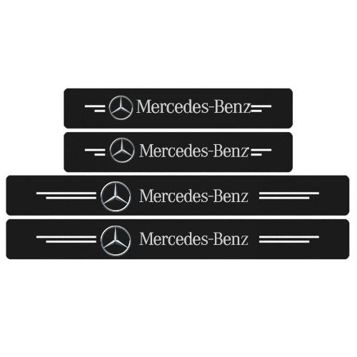 Adesivos de Carbono Para Portas de Carro - Adesivos Automotivos Mercedes