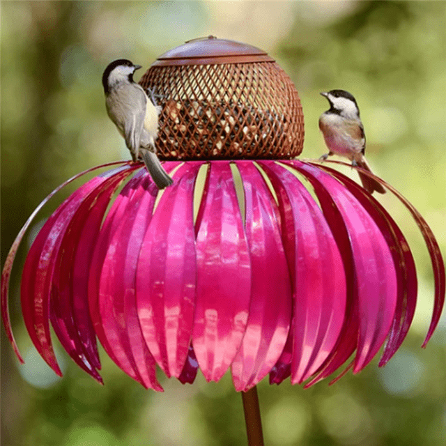 Comedouro de Pássaros Flower para Jardim