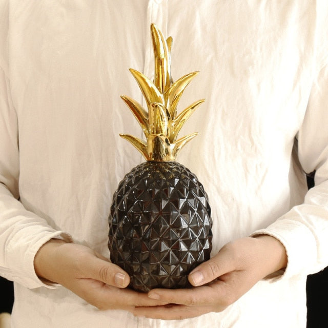 Escultura Estilo Nórdico Pineapple