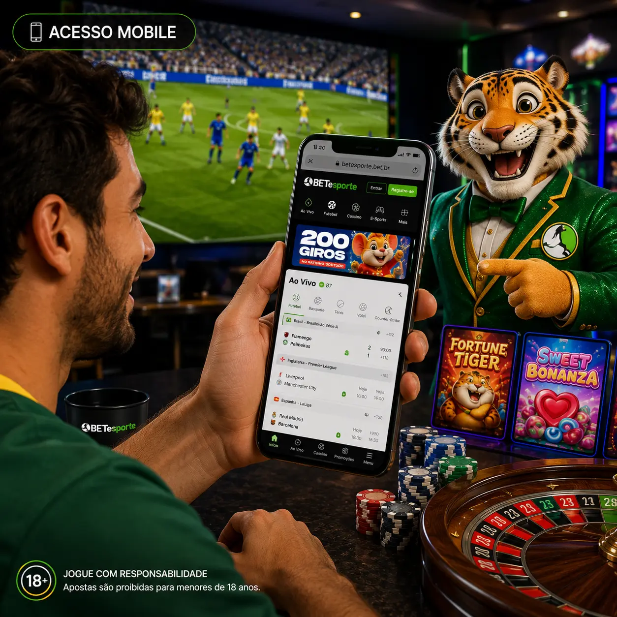 Apostas Esportivas BETesporte